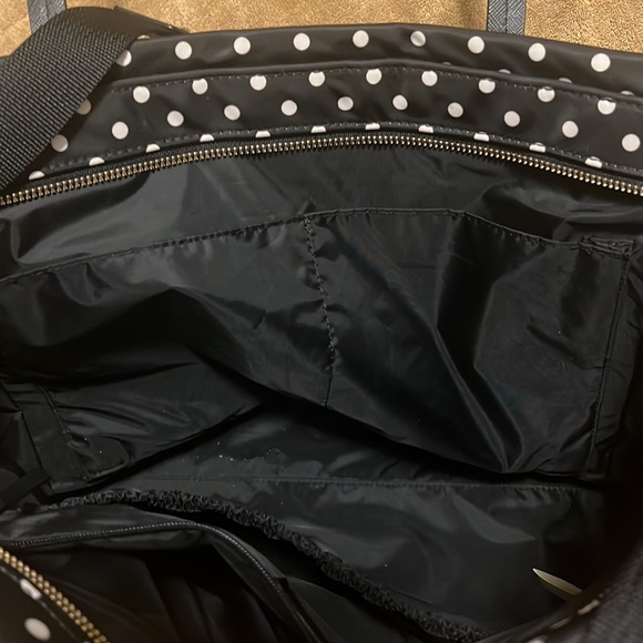 KATE SPADE Stevie Black Polka Dot Diaper Bag, never used. - Picture 7 of 8